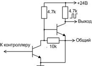 Рис.2. Схема выхода модуля IOM-PWM8